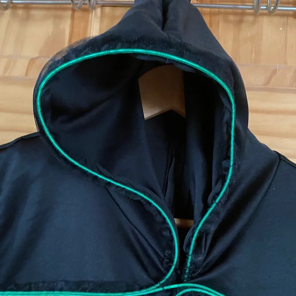 Chasing Fireflies Neon Invisible Stick Figure Halloween Costume Size 12 - Picture 15 of 16